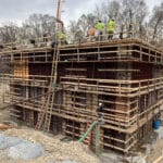 Lanesboro 24' Wall prepare for concrete