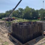 Lanesboro rebar placement 8-17-21 - 1