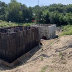 Lanesboro rebar placement 8-17-21